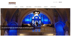 Desktop Screenshot of concertslachine.ca